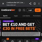 bonus code livescore bet